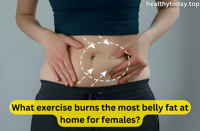 What exercise burns the most belly fat at home for females?